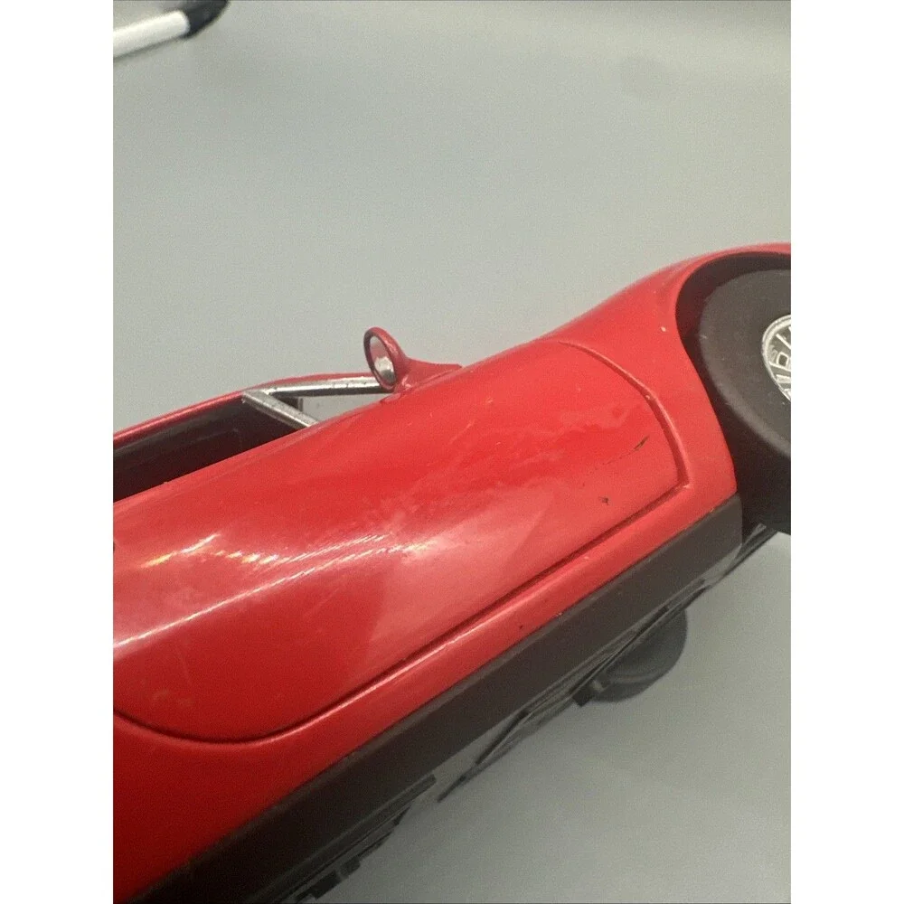 Vintage Anson 1/18 Red Dino 246 GT Ferrari Diecast Metal Model Car